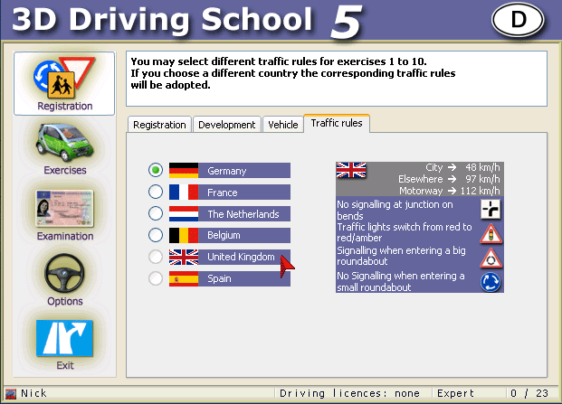 3D Driver School License Error